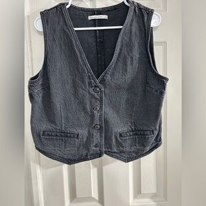 Abercrombie & Fitch denim vest